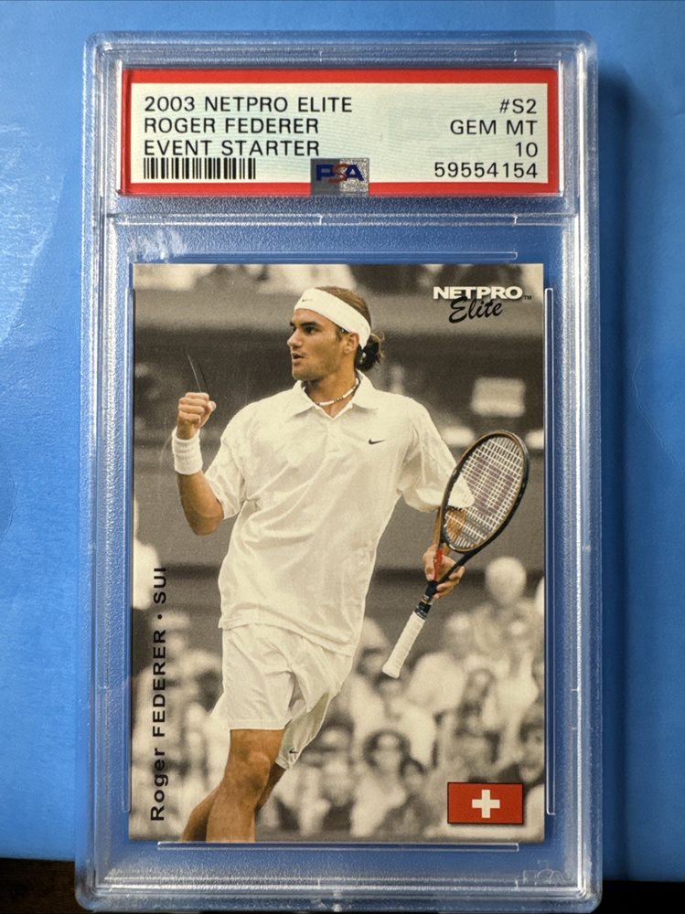 その他 2003 Netpro Elite Roger Federer PSA10 Auction Prices Realized Misc Cards 2003 NETPRO ELITE Roger