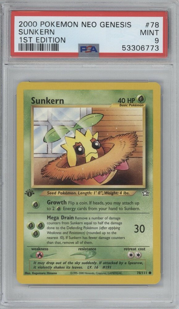 sunkern pokemon card Galarian Sunkern 072/190 [s4a] | Pokemon Card Game Online Shop main image 1