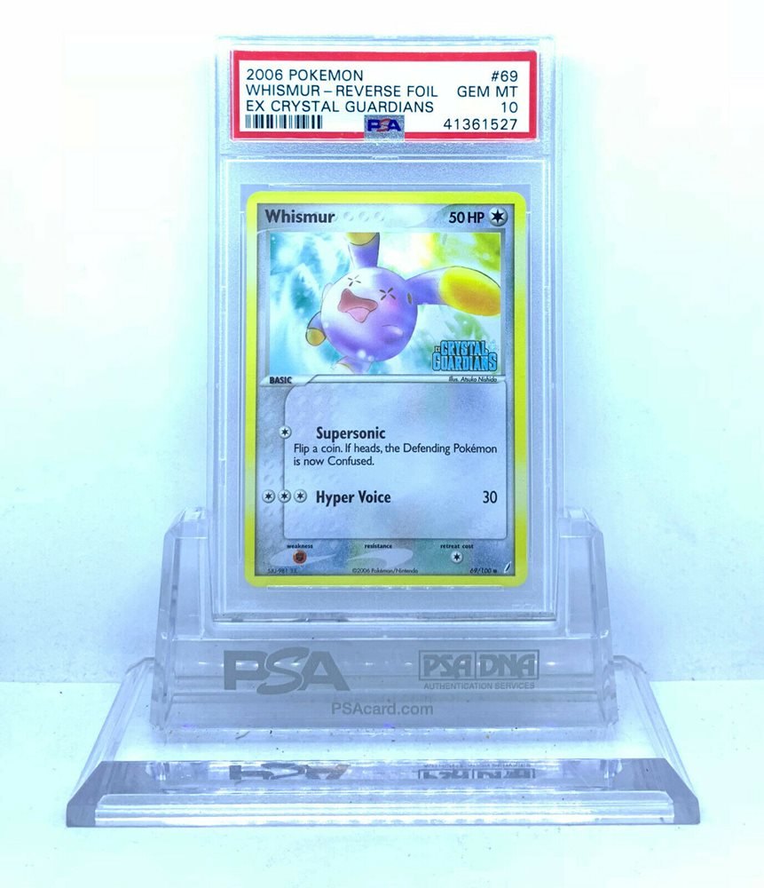 Auction Prices Realized Tcg Cards 2006 Pokemon EX Crystal Guardians Whismur-Reverse  Foil