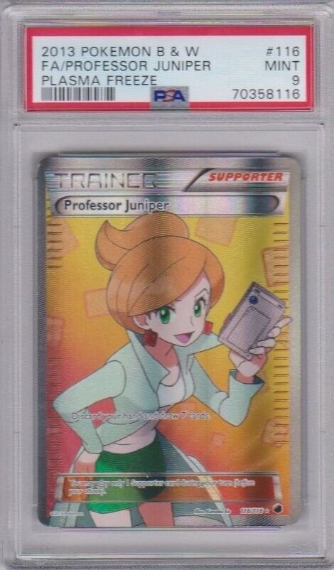 Professor Juniper SR 116/116 英語版　海外版 Professor Juniper Full Art Plasma Freeze 116/116 Rare Holo