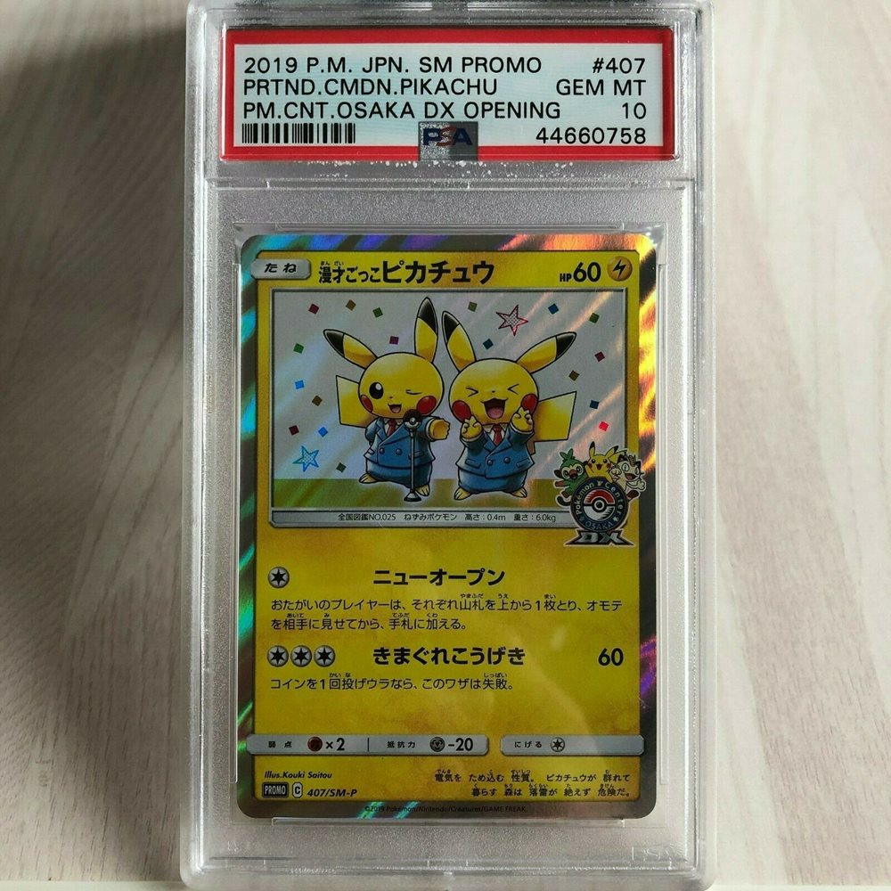 Psa 10 Osaka Pikachu Pokemon Card Very Rare Japanese Ni