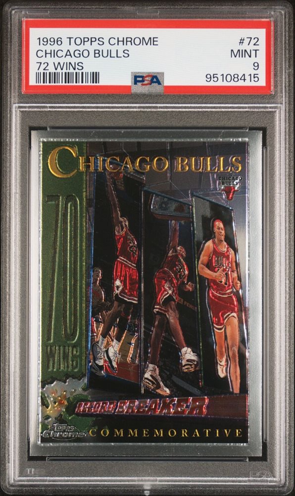 その他 96-97 Topps Chrome #72 Bulls 72Wins Chicago Bulls 1996 Topps Chrome #72 Base (72 Wins) Price