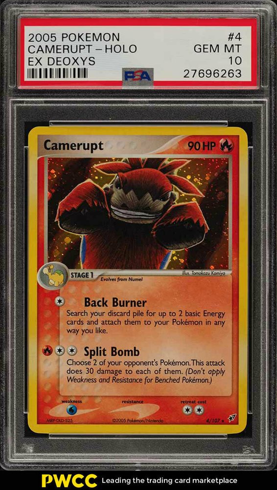 pokemon camerupt card Pokemon Numel and Camerupt Card Lot - 25 Cards main image 1