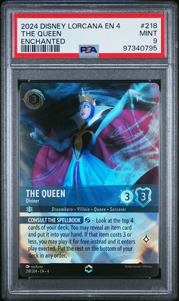 the queen lorcana card Lorcana - The Queen (Commanding Presence) - 26/204 main image 0