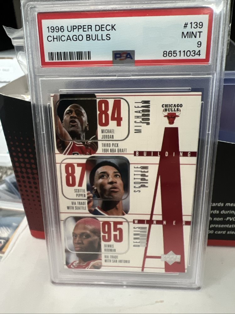 ＠NBA ブルズ コメモラティブカード (UPPER DECK 1996) NBA ブルズ コメモラティブカード (UPPER DECK 1996)22k
