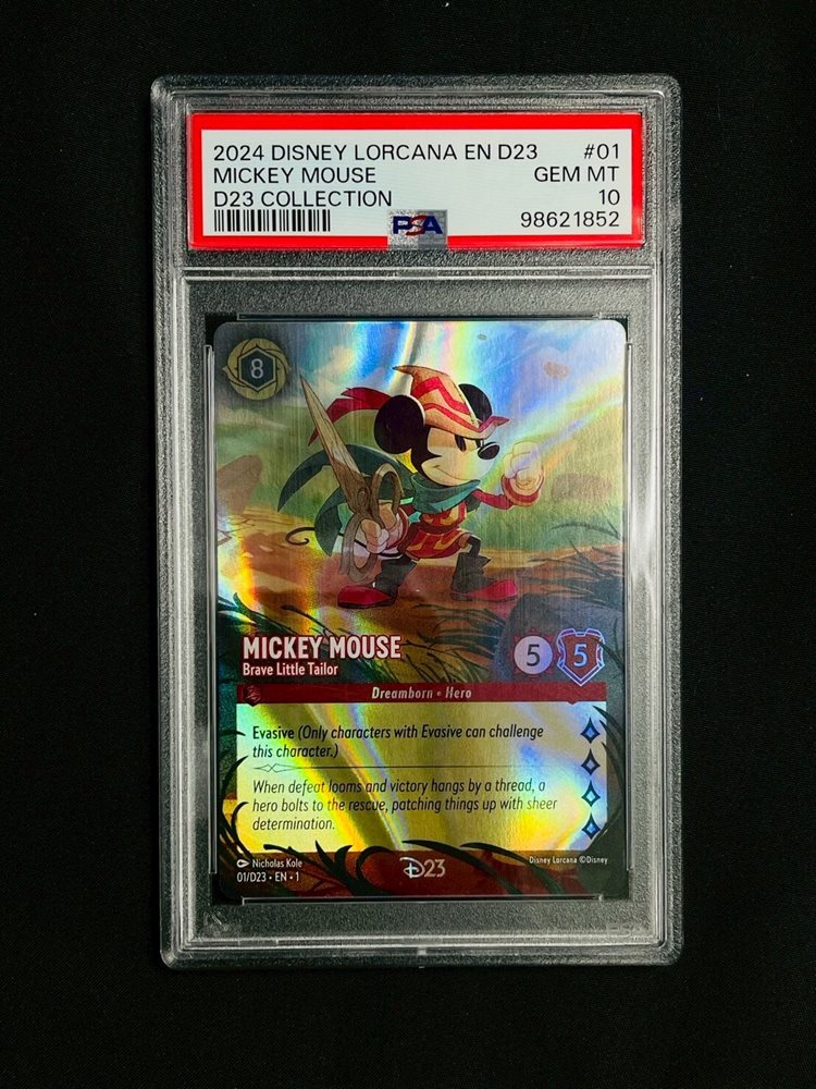 Auction Prices Realized Tcg Cards 2024 DISNEY LORCANA EN D23