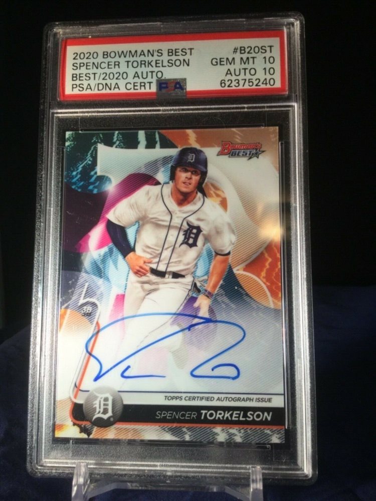 その他 2020 bowman spencer torkelson PSA10 PSA 10 SPENCER TORKELSON 2020 Bowman Draft 1st Edition Paper