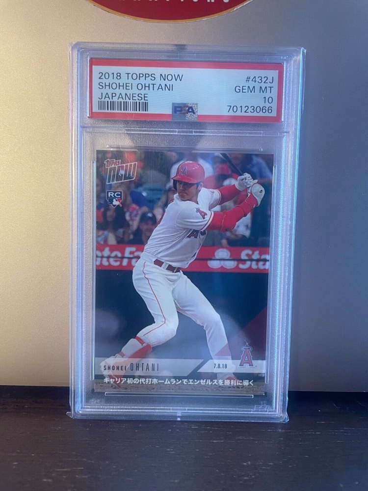 PSA10 大谷翔平 RC 2018 TOPPS NOW No.32 日本ハム ドジャース PSA10