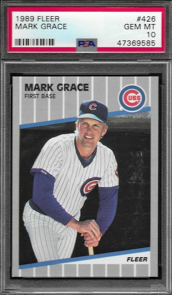 Auction Prices Realized Baseball Cards 1989 Fleer Mark Grace
