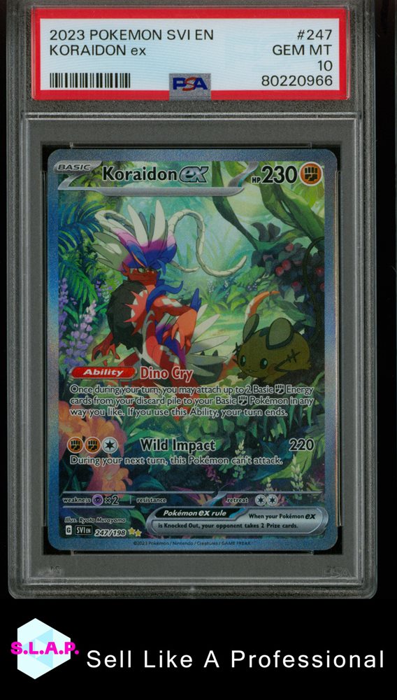 2023 KORAIDON ポケモンカード GEM MT 10 2023 Pokemon SV Promo Blackstar #14 Koraidon PSA Gem Mint 10