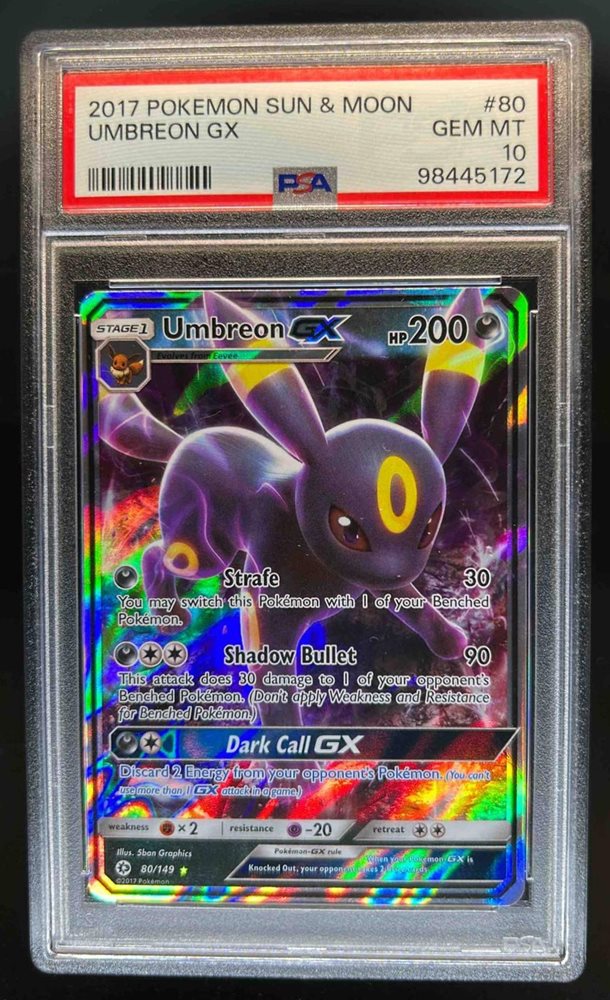 ブラッキー GX Umbreon GX 2017 PSA 10 プロモカード Auction Prices Realized Tcg Cards 2017 POKEMON JAPANESE SM