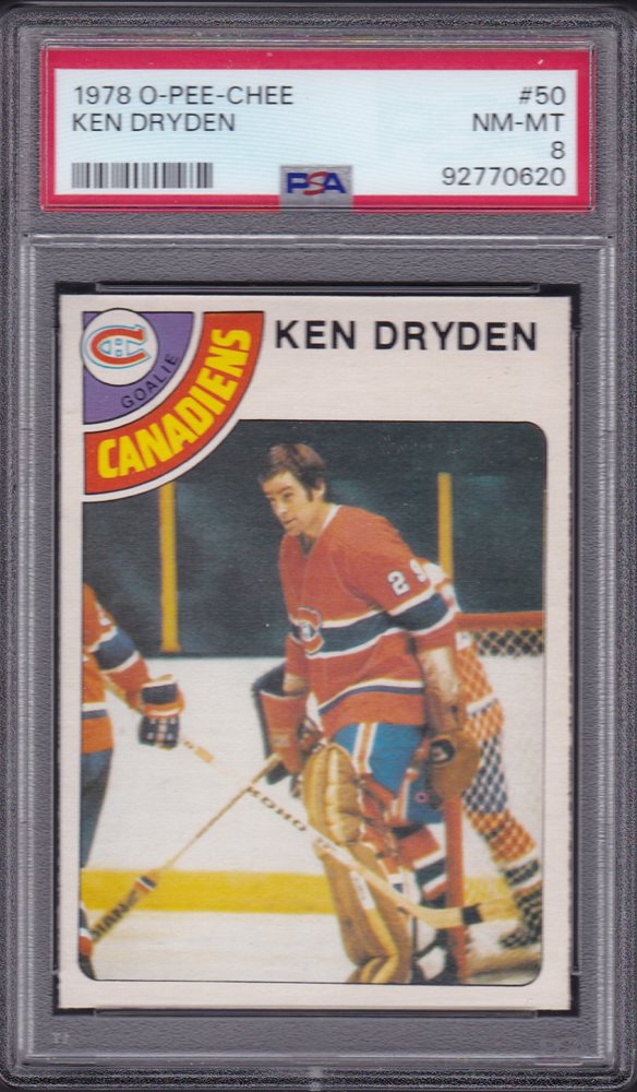 NHL O-Pee-Chee カード 1978年 Auction Prices Realized Hockey Cards 1978 O-PEE-CHEE Ken Dryden