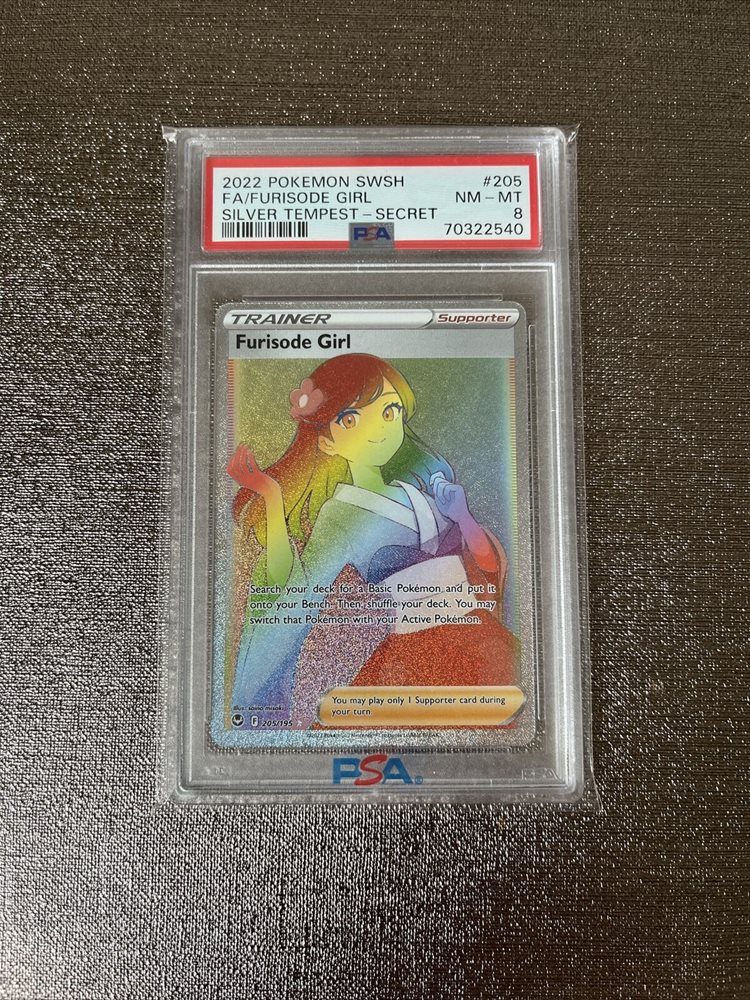 beauty rainbow pokemon card Amazon.com: Serena 207/195- Silver Tempest - Full Art Rainbow main image 0