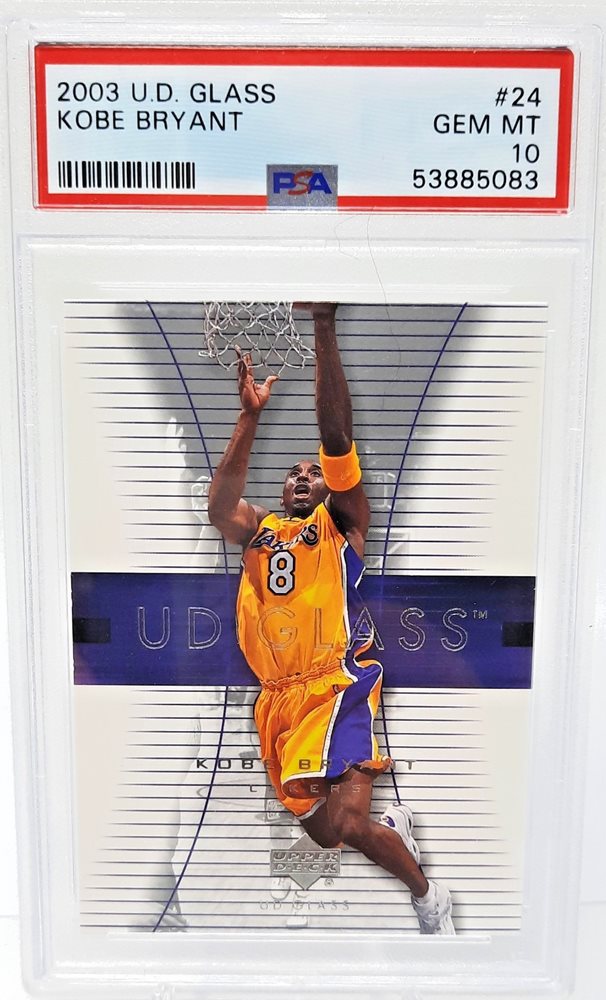 UD Inspirations Kobe Bryant カード Kobe Bryant 2002-03 UD Glass Auto Focus #KB /50 – Basketball