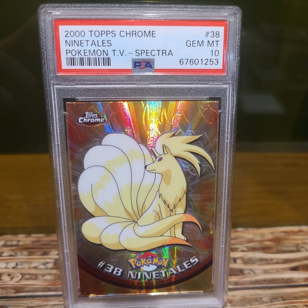 Auction Prices Realized Tcg Cards 2000 TOPPS CHROME POKEMON T.V.