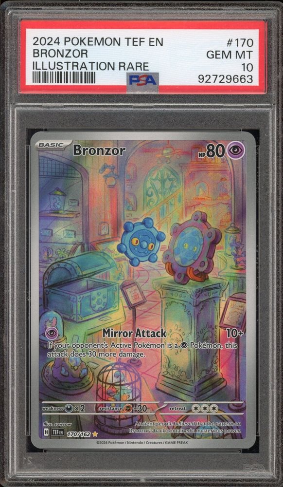 eBay Auction Item 286223777393 TCG Cards 2024 Pokemon Tef EN-Temporal Forces