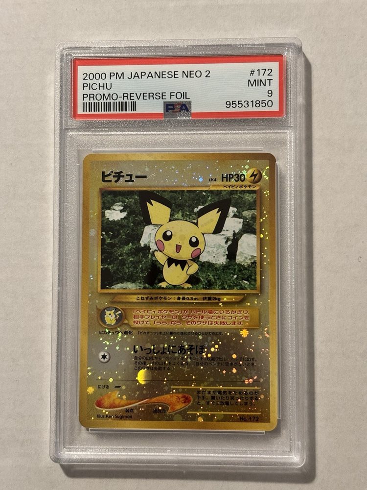2201060 ピチュー_プレミアムファイル2 PROMO No.172 ポケモンカードゲーム プレミアムファイル2 No.172 ピチュー LV