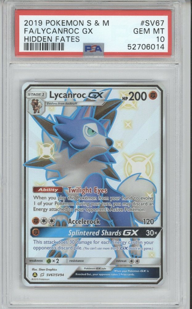 eBay Auction Item 275042469649 Tcg Cards 2019 Pokemon Sun & Moon Hidden  Fates