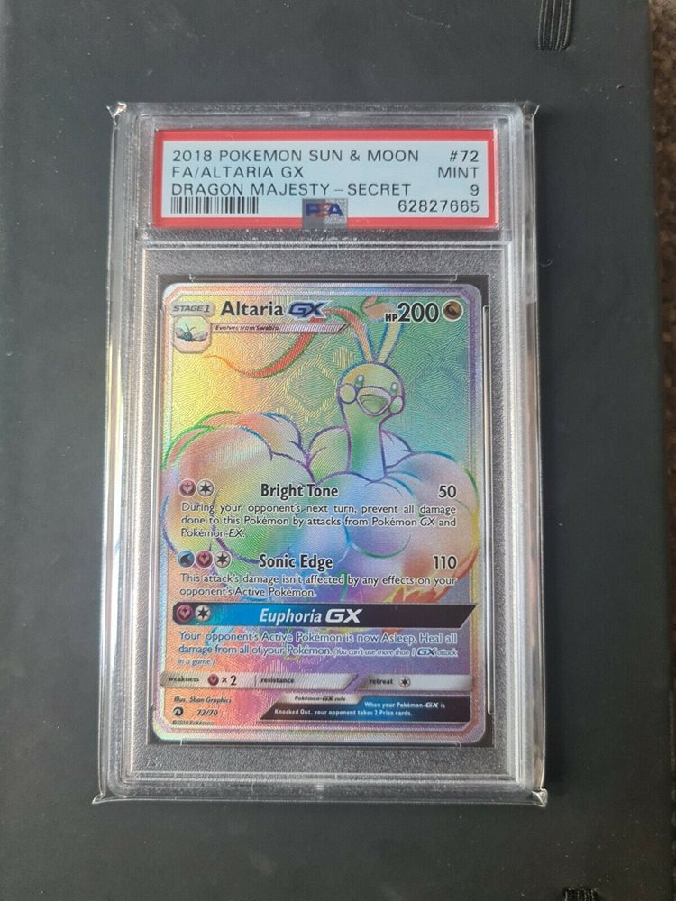 altaria pokemon card gx GX/DRAMPA Heal all damage from all of your Pokemon Altaria GX Full Art -