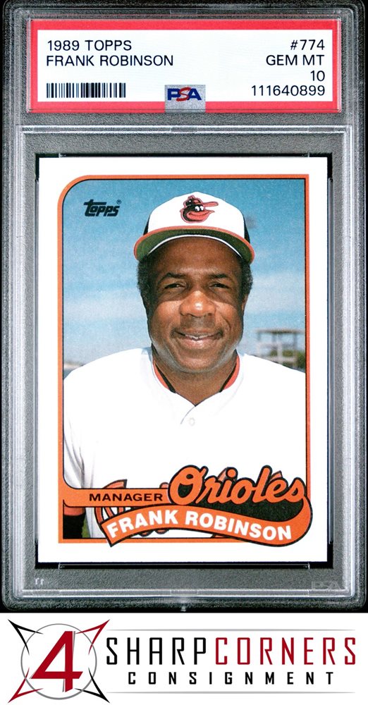 Auction Prices Realized Baseball Cards 1989 TOPPS Frank Robinson