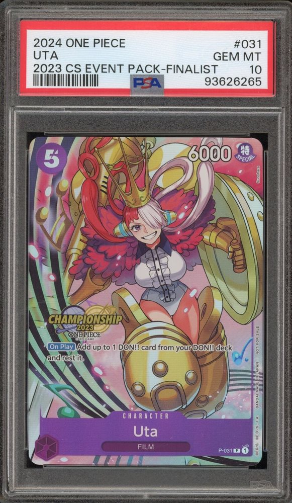 Auction Prices Realized Tcg Cards 2024 ONE PIECE