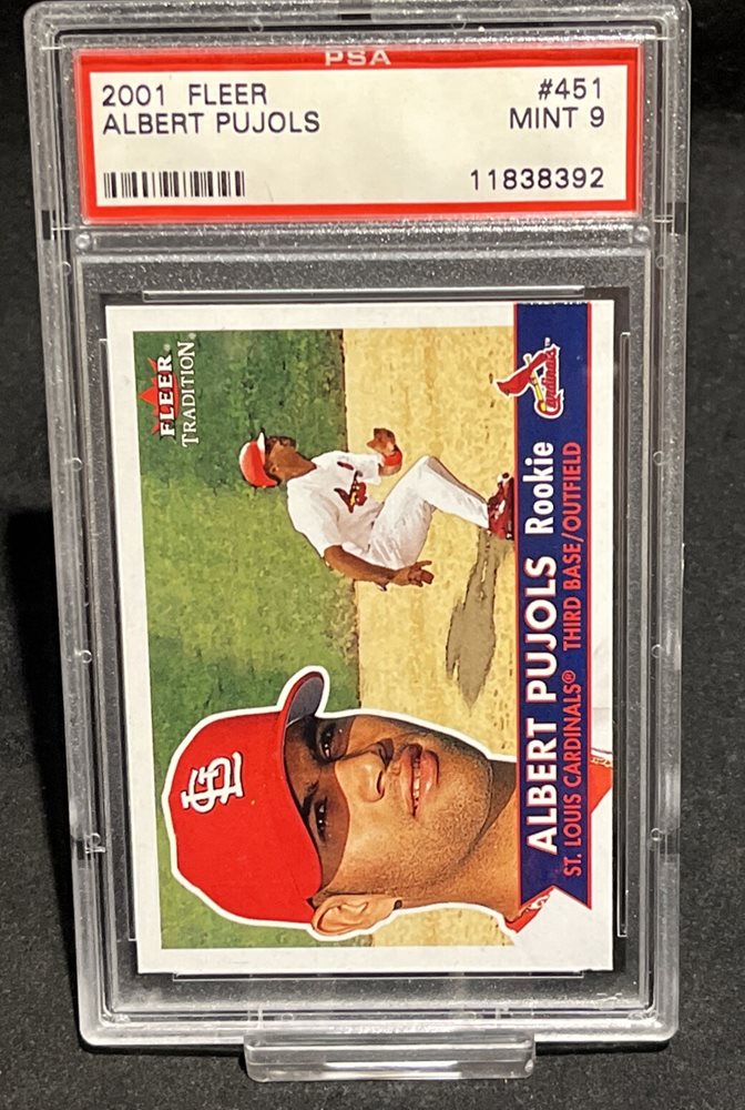 Auction Prices Realized Baseball Cards 2001 FLEER Albert Pujols