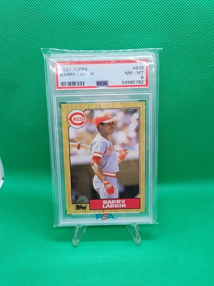 メジャーリーグ　カード　Barry Larkin 1990 Donruss Baseball Card Barry Larkin Cincinnati Reds #71
