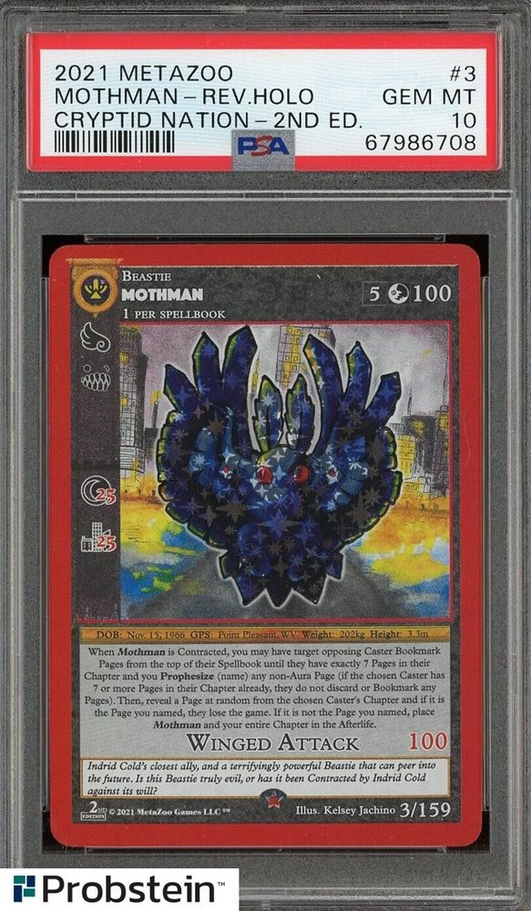 Auction Prices Realized Tcg Cards 2021 METAZOO CRYPTID NATION