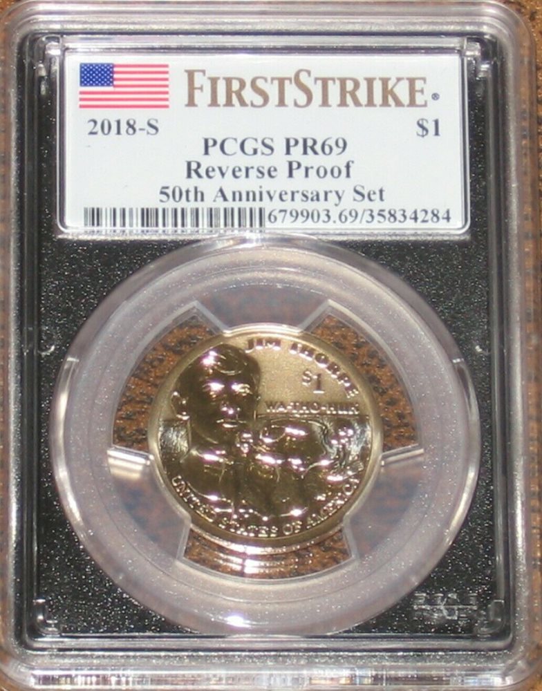 2015-S PROOF Sacagawea Native American Dollar Coin PCGS PR69DCAM FIRST STRIKE