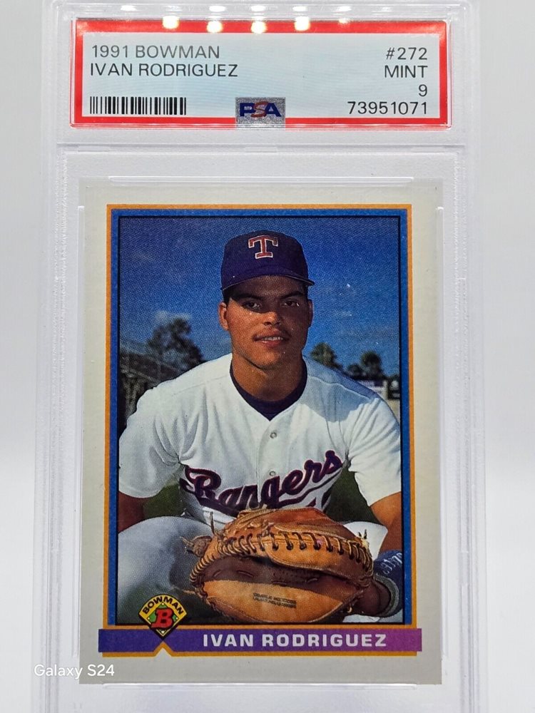 Auction Prices Realized Baseball Cards 1991 BOWMAN Ivan Rodriguez