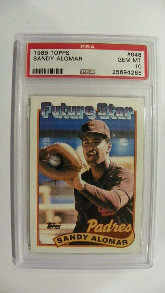 1989 topps sandy alomar