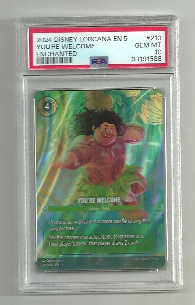 ロルカナ　ナマーリ　エンチャンテッド　psa10 psa10】スティッチ エンチャンテッド ディズニー ロルカナ