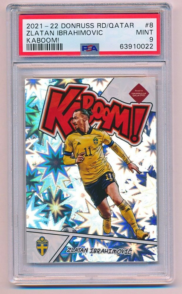 その他 PANINI KABOOM ZLATAN IBRAHIMOVIC Auction Prices Realized Soccer Cards 2021 PANINI DONRUSS ROAD TO