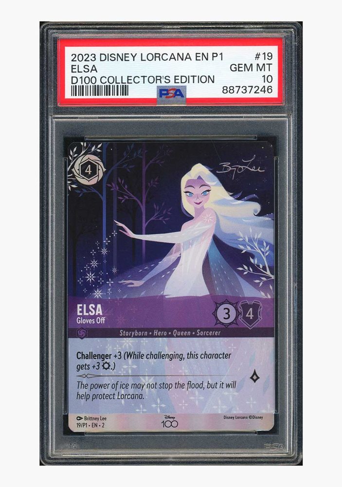 Auction Prices Realized Tcg Cards 2023 DISNEY LORCANA EN P1