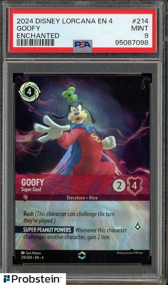 グーフィー　エンチャンテッド　スーパーグーフ　ロルカナ グーフィー スーパーグーフ【ロルカナお買得価格通販：トレコロ】
