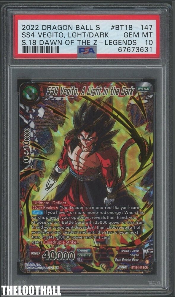 Auction Prices Realized Tcg Cards 2022 DRAGON BALL SUPER