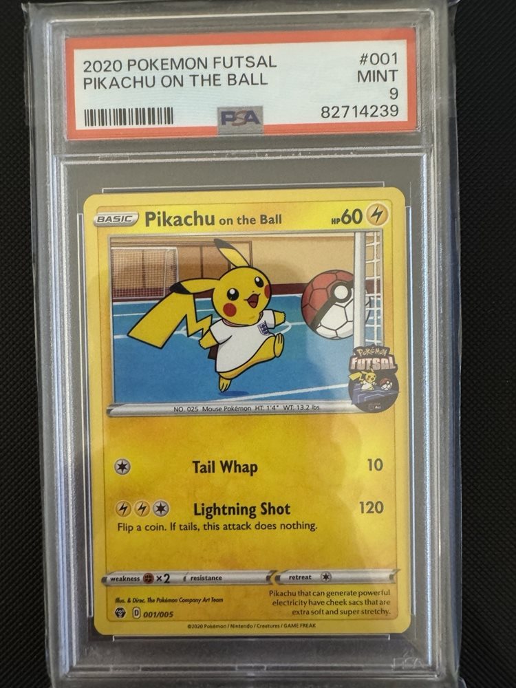 Auction Prices Realized Tcg Cards 2020 POKEMON FUTSAL