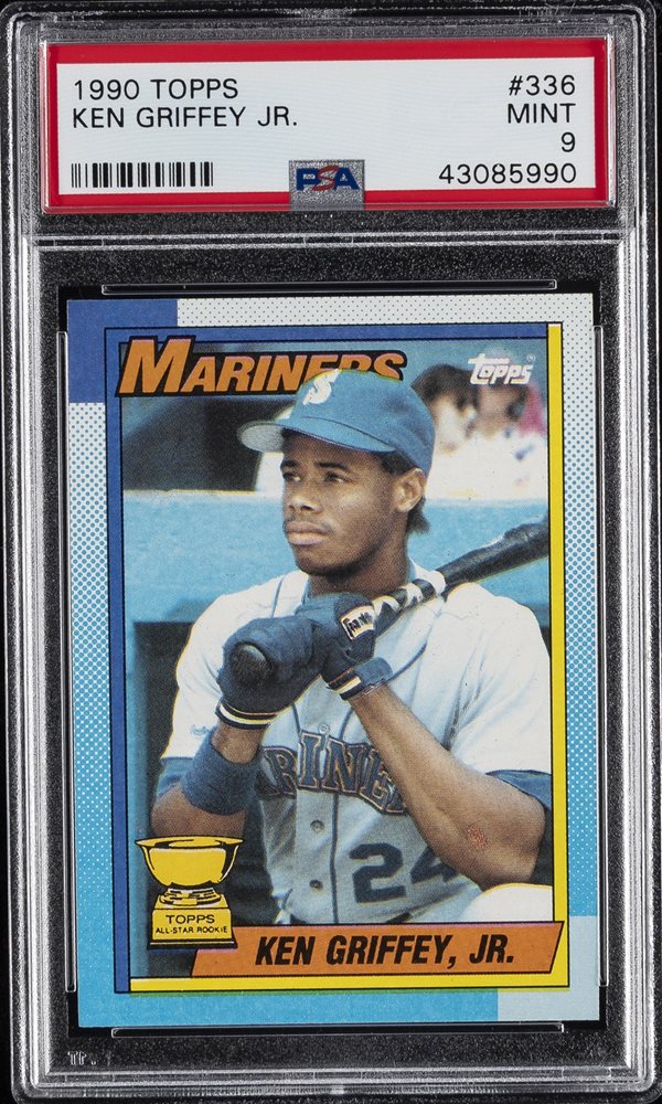 1990年 ケン ・ グリフィー Jr.入りランダムセット087 1990 TOPPS TOYS R US ROOKIES #13 KEN GRIFFEY JR GEM MINT PSA