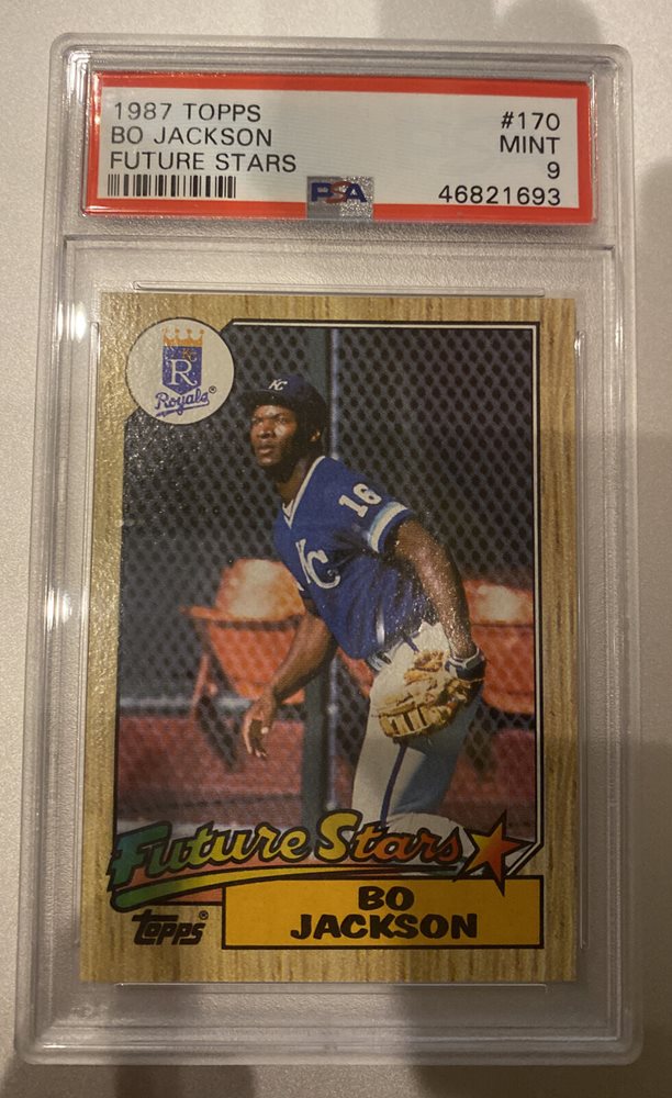 Auction Prices Realized Baseball Cards 1987 Topps Bo Jackson FUTURE STARS