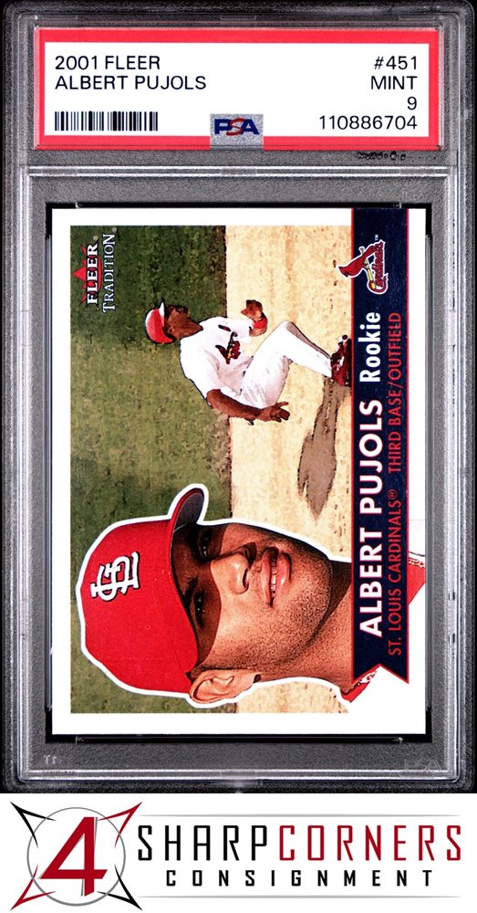 その他 Albert Pujols Auto Fleer Amazon.com: 2001 Fleer Tradition Baseball #451 Albert Pujols
