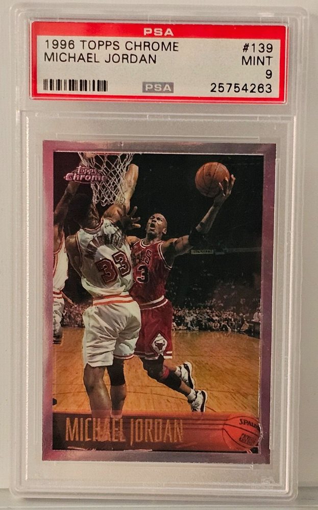 その他 PSA8 Topps Chrome 139 Michael Jordan Psa8 Topps Chrome 139 Michael Jordan | eBay