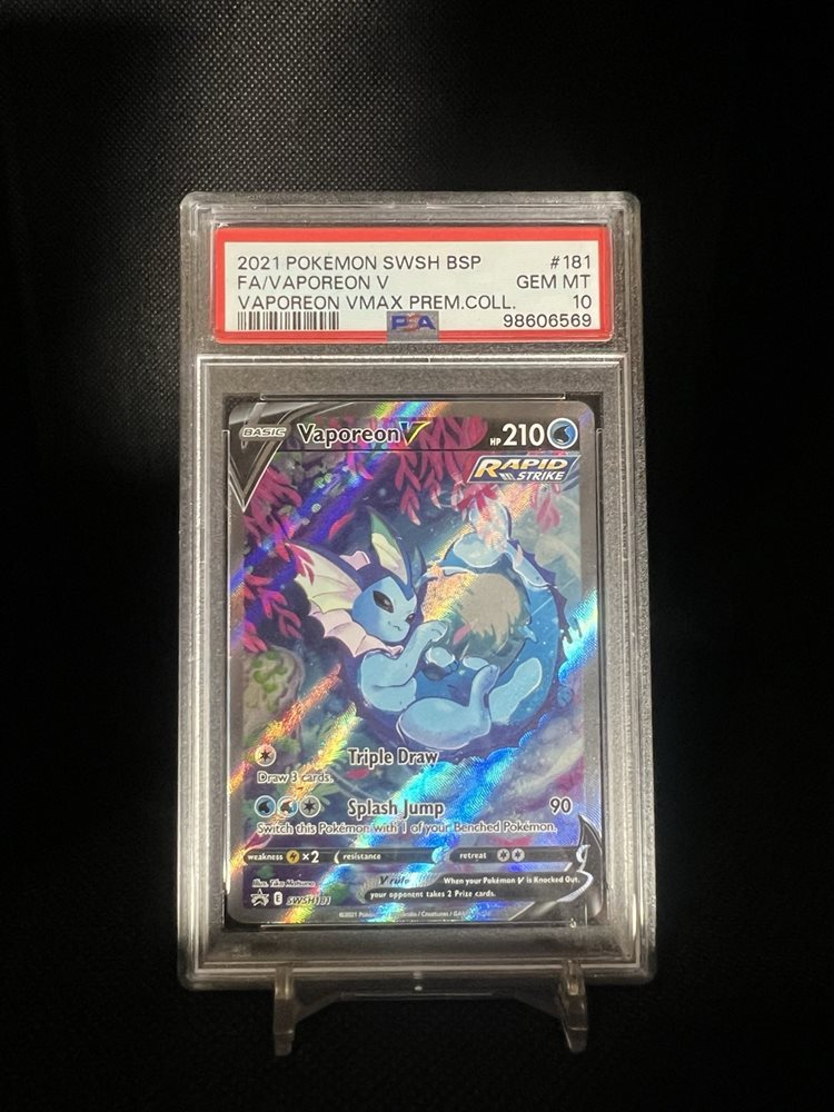 ★PSA10★【シャワーズV/ミラー/SI】VAPOREON V 087/414 ☆PSA10☆【シャワーズV/ミラー/SI】VAPOREON V 087/414 - メルカリ