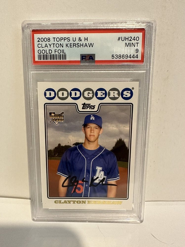 人気】08 topps UD Clayton Kershaw RC カーショー ルーキー