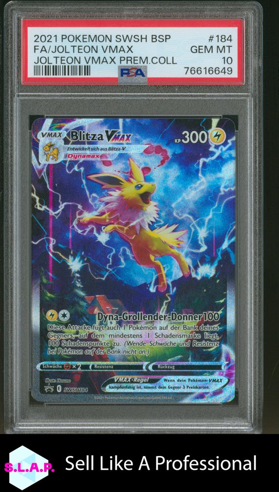 PSA10 サンダース VMAX SA JOLTEON VMAX PSA10 PSA 10 Jolteon VMAX 188/S-P Summer Pokemon Promo Pokemon