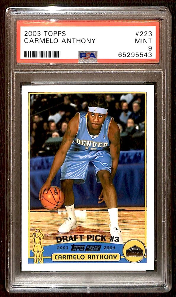 Auction Prices Realized Basketball Cards 2003 TOPPS Carmelo