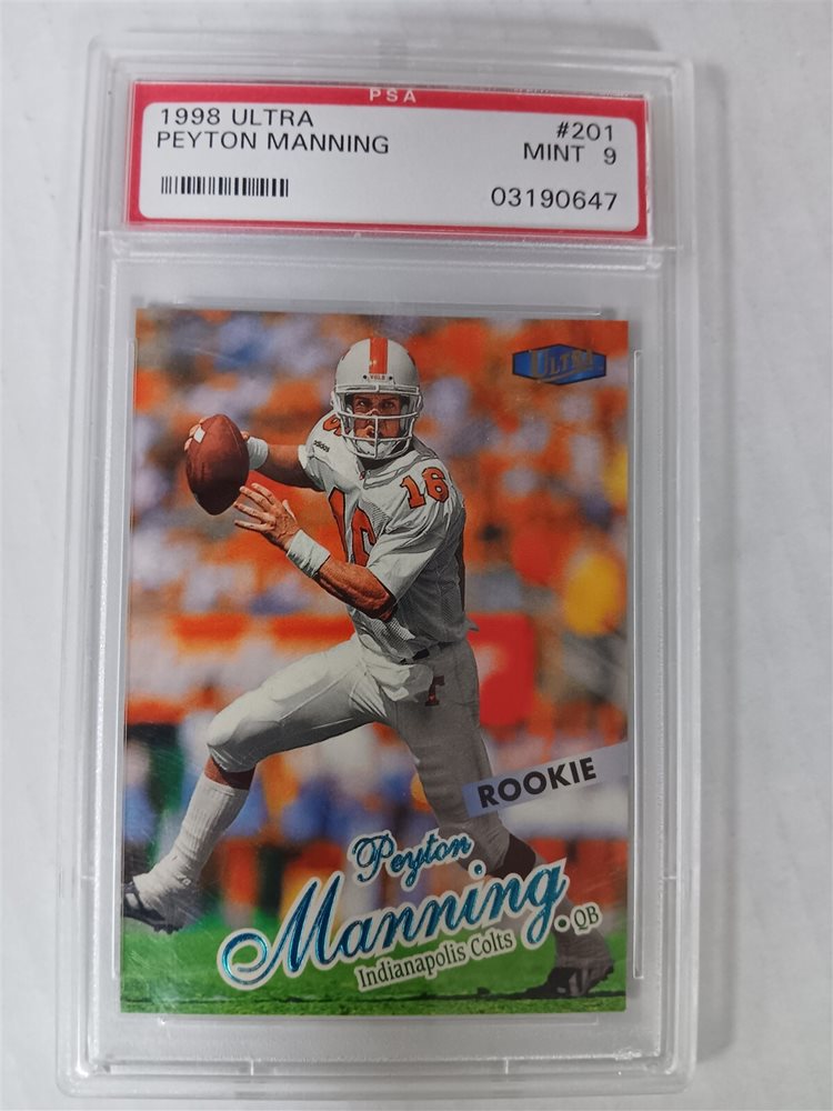 Auction Prices Realized Football Cards 1998 ULTRA Peyton Manning