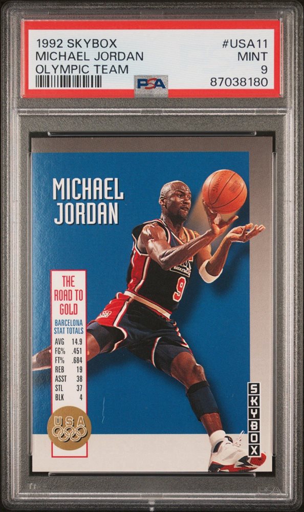 1992 SKYBOX MICHAEL JORDAN PSA8 ジョーダン 1992 Skybox USA Basketball #44 Michael Jordan PSA 8 | eBay