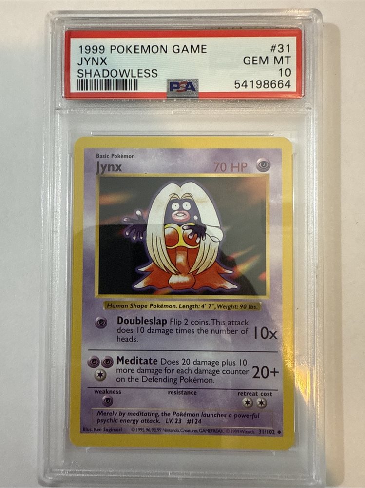 1st Edition Jynx - Base Set (Shadowless) 31/102 excellent | eBay