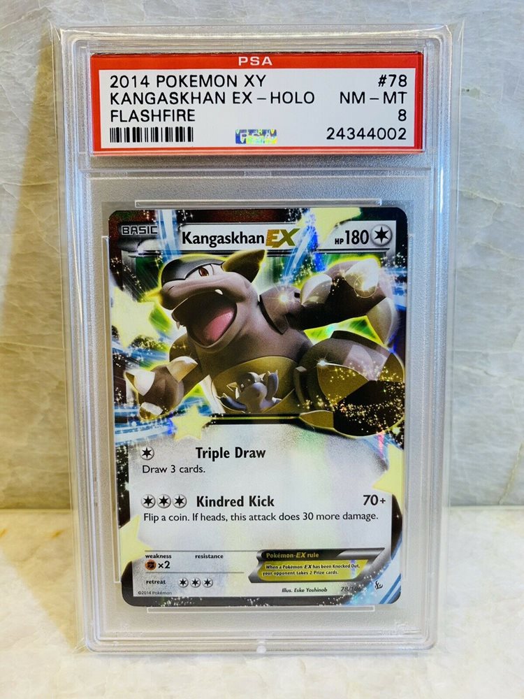 M Kangaskhan EX - Flashfire: CGC 8