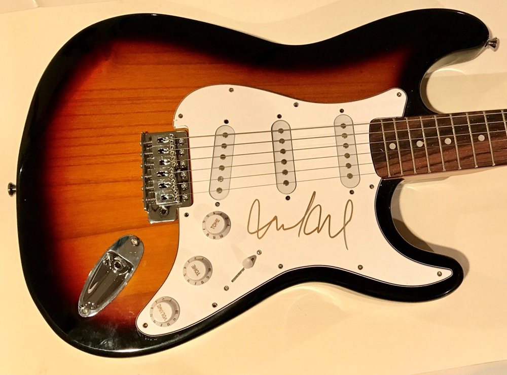 Mike McCready Signed Guitar Pearl Jam Autographed Strat Mike McCready Signed Guitar Pearl Jam Autographed Strat